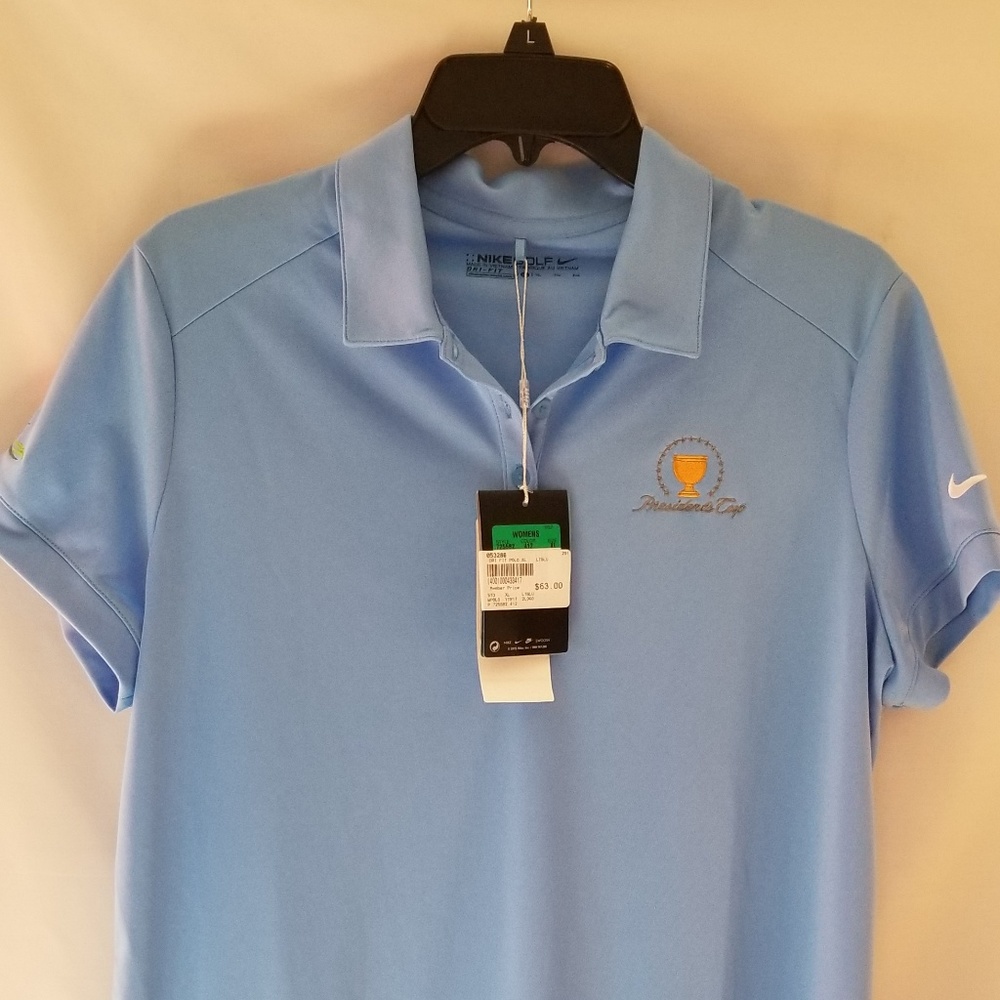 Nike Golf Women's President club  dri fit polo